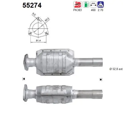 Catalyseur AS 55274