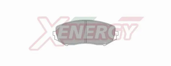 Kit de plaquettes de frein, frein à disque AP XENERGY X41075