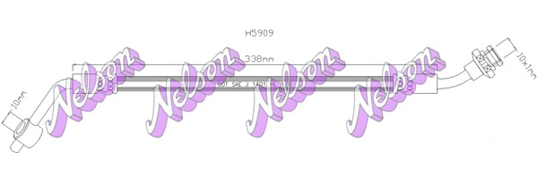 Flexible de frein KAWE H5909