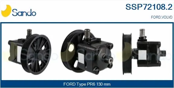 Pompe hydraulique, direction SANDO SSP72108.2