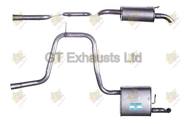 Silencieux arrière GT Exhausts GFE631