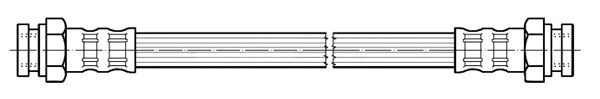 Flexible de frein CEF 516872