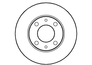Disque de frein ABTEX BD042S