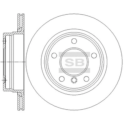 Disque de frein Hi-Q SD5206