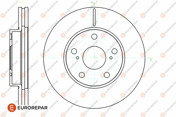 Disque de frein EUROREPAR 1667861380