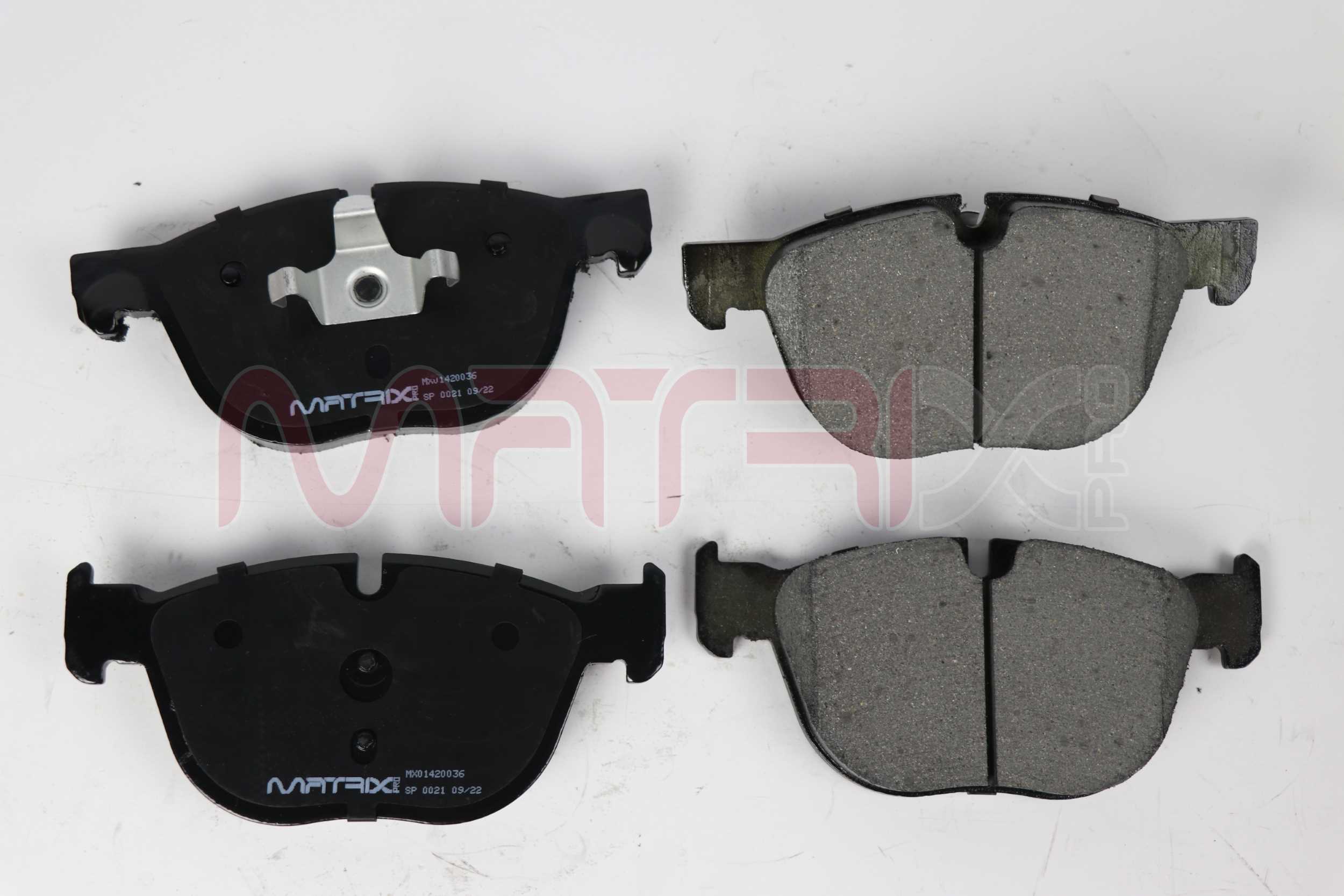 Kit de plaquettes de frein, frein à disque MATRIX PRO MX01420036