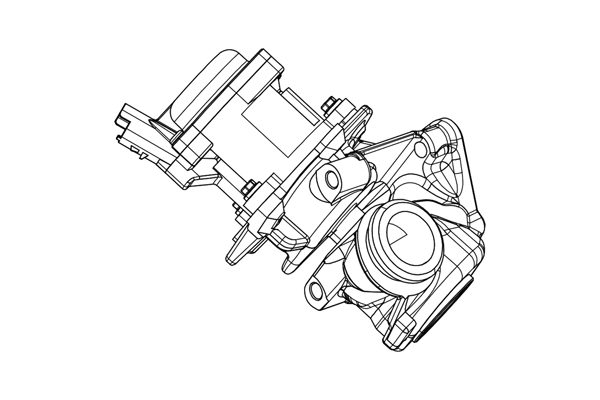 Vanne EGR AISIN EGRAZ-7005