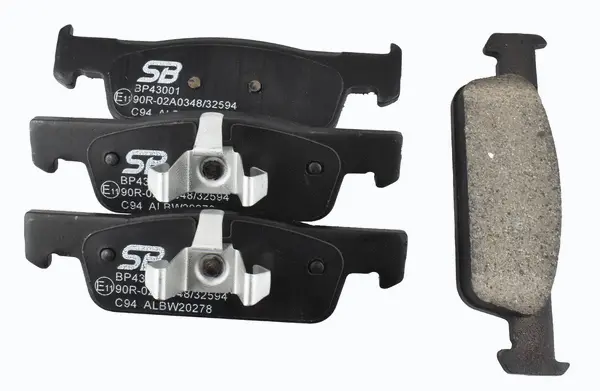 Kit de plaquettes de frein, frein à disque SB BP43001