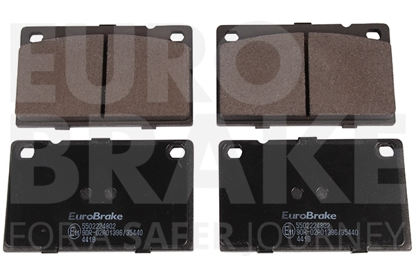 Kit de plaquettes de frein, frein à disque EUROBRAKE 5502224802