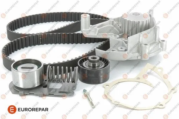 Pompe à eau + kit de courroie crantée EUROREPAR 1611898480