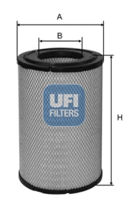 Filtre à air UFI 27.A19.00