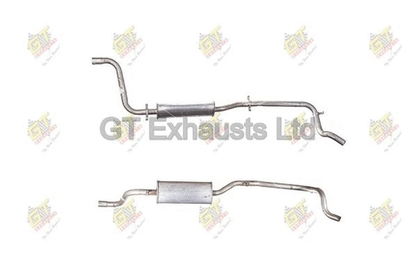 Silencieux arrière GT Exhausts GVW208