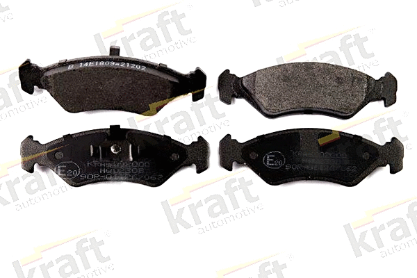 Kit de plaquettes de frein, frein à disque KRAFT AUTOMOTIVE 6002000