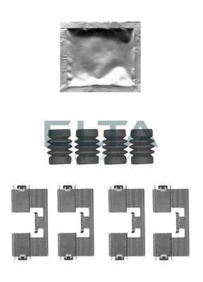 Kit d'accessoires, plaquette de frein à disque ELTA AUTOMOTIVE EA8750