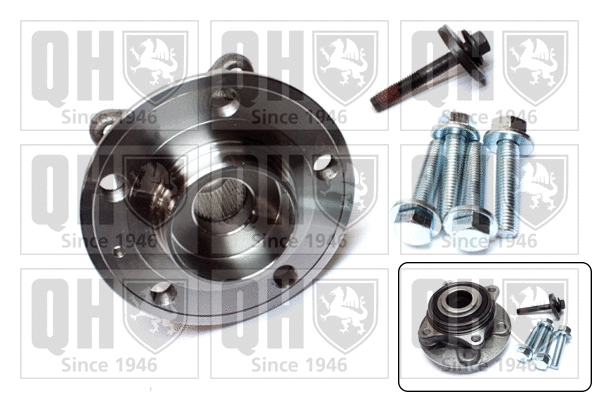 Kit de roulements de roue QUINTON HAZELL QWB1458