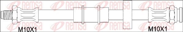 Flexible de frein REMSA G1903.11