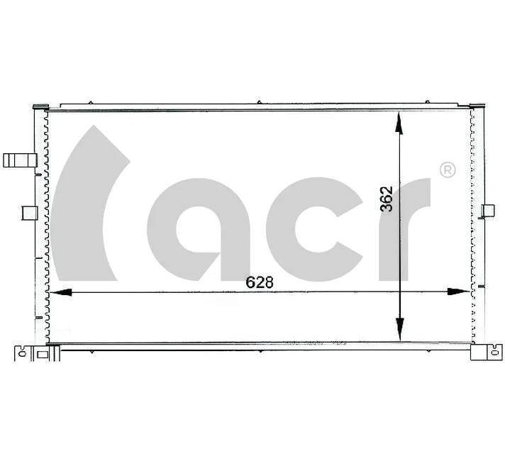 Condenseur, climatisation ACR 300051