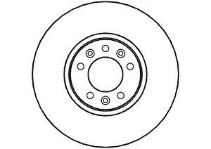 Disque de frein ABTEX BD1346V