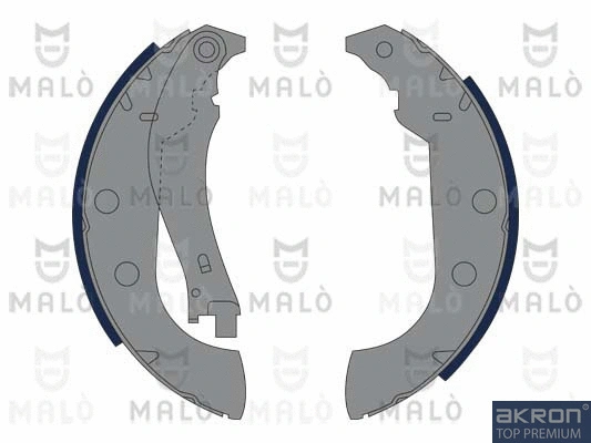 Jeu de mâchoires de frein AKRON-MALÒ 1390368