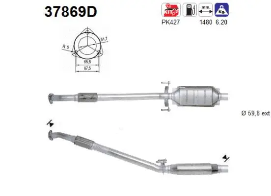 Catalyseur AS 37869D