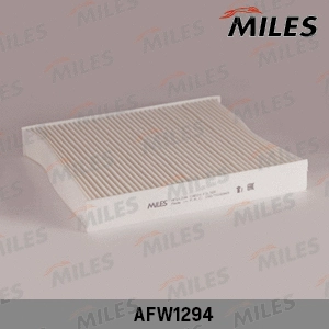 Filtre, air de l'habitacle MILES AFW1294