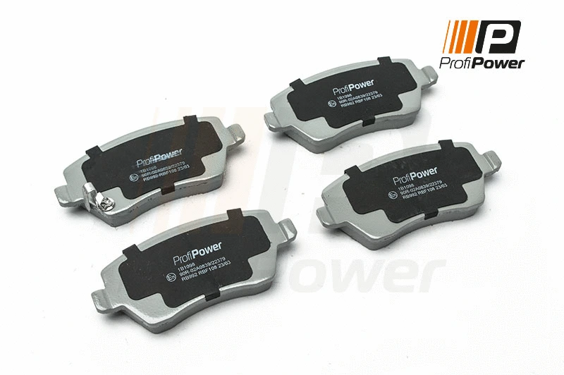 Kit de plaquettes de frein, frein à disque ProfiPower 1B1098