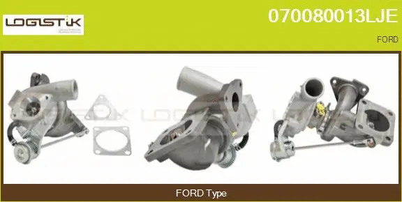 Turbocompresseur, suralimentation LGK 070080013LJE