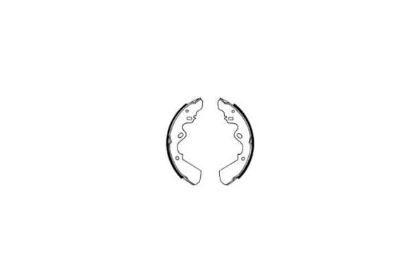 Jeu de mâchoires de frein E.T.F. 09-0329