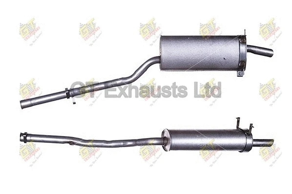 Silencieux arrière GT Exhausts GBM219