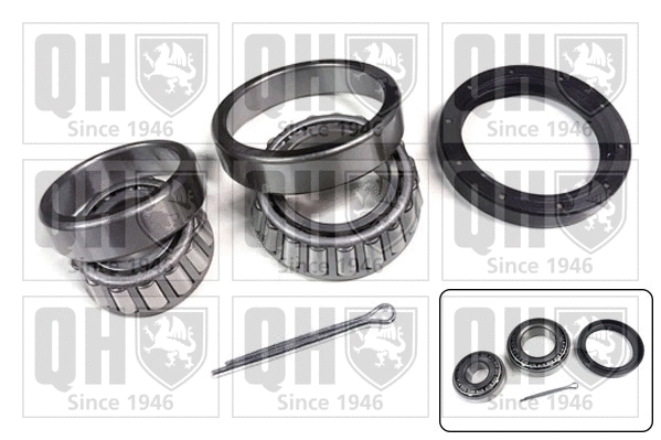Kit de roulements de roue QUINTON HAZELL QWB692