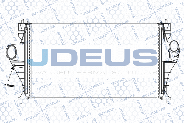 Refroidisseur d'air de suralimentation JDEUS M-821054A