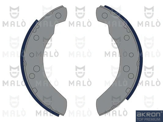 Jeu de mâchoires de frein AKRON-MALÒ 1390095
