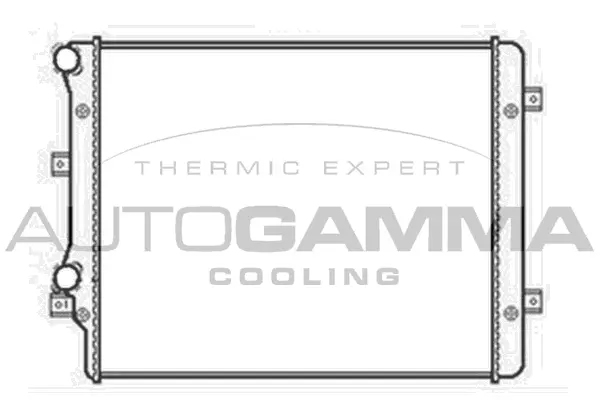 Radiateur, refroidissement du moteur AUTOGAMMA 103846