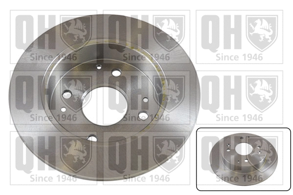 Disque de frein QUINTON HAZELL BDC3784