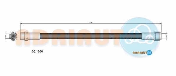 Flexible de frein ADRIAUTO 05.1266