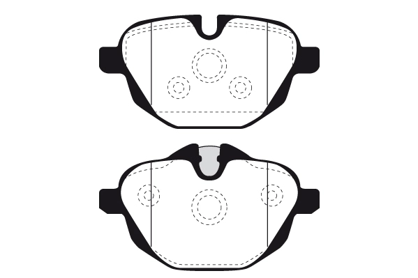 Kit de plaquettes de frein, frein à disque Technika 02302