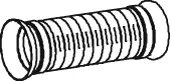 Tuyau d'échappement DINEX 50277