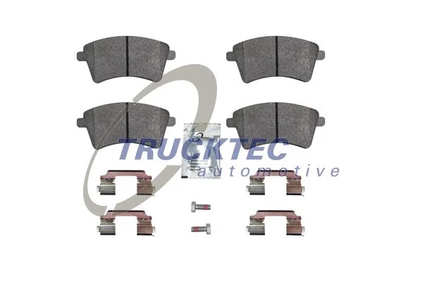 Kit de plaquettes de frein, frein à disque TRUCKTEC AUTOMOTIVE 02.35.445