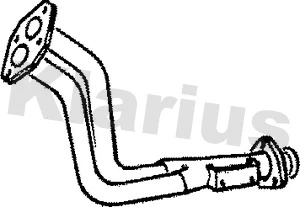 Tuyau d'échappement KLARIUS 110005