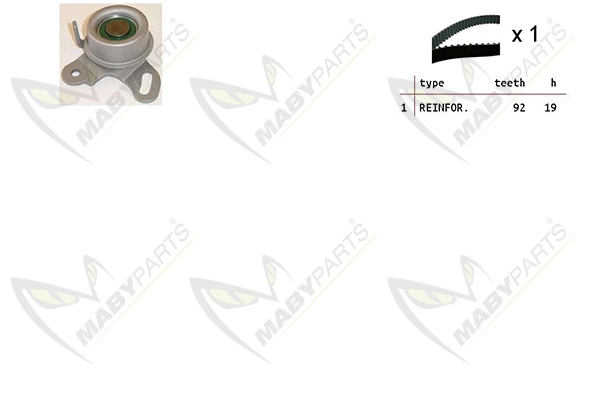 Kit de courroie crantée MABYPARTS OBK010388