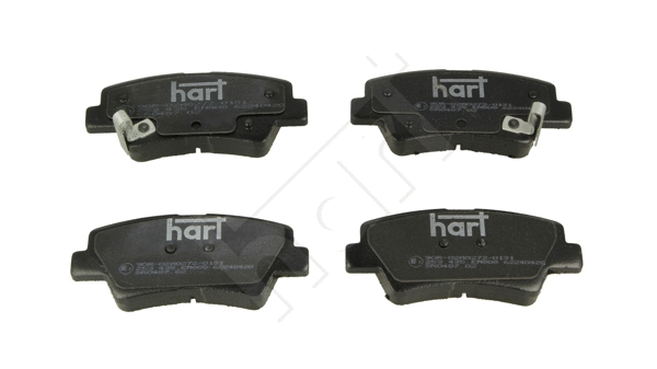 Kit de plaquettes de frein, frein à disque HART 253 435