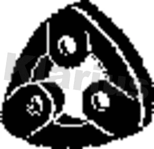 Support, silencieux KLARIUS 420295