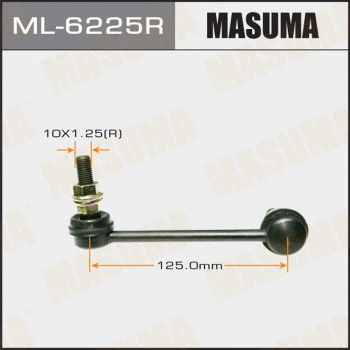 Entretoise/tige, stabilisateur MASUMA ML-6225R
