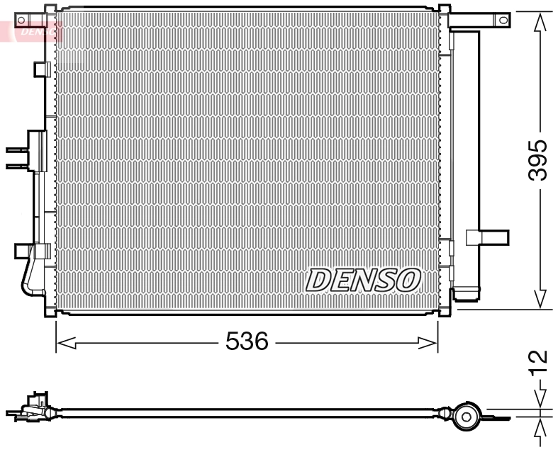 Condenseur, climatisation DENSO DCN43002