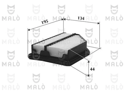 Filtre à air AKRON-MALÒ 1500411