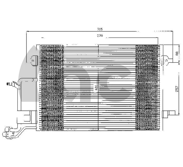 Condenseur, climatisation ACR 300340