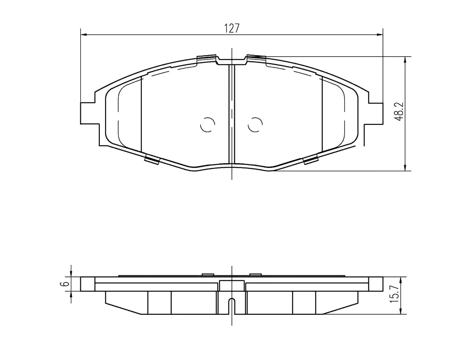 Kit de plaquettes de frein, frein à disque A.Z. Meisterteile AZMT-44-022-1065