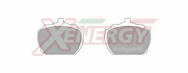 Kit de plaquettes de frein, frein à disque AP XENERGY X40053