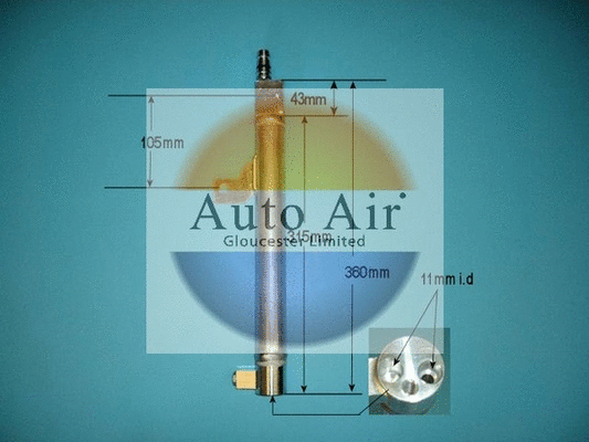 Filtre déshydratant, climatisation AUTO AIR GLOUCESTER 31-0014