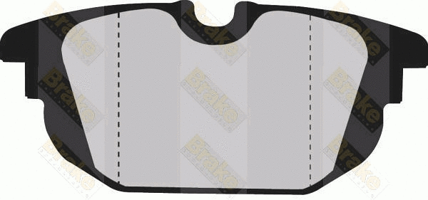 Kit de plaquettes de frein, frein à disque Brake ENGINEERING PA1144